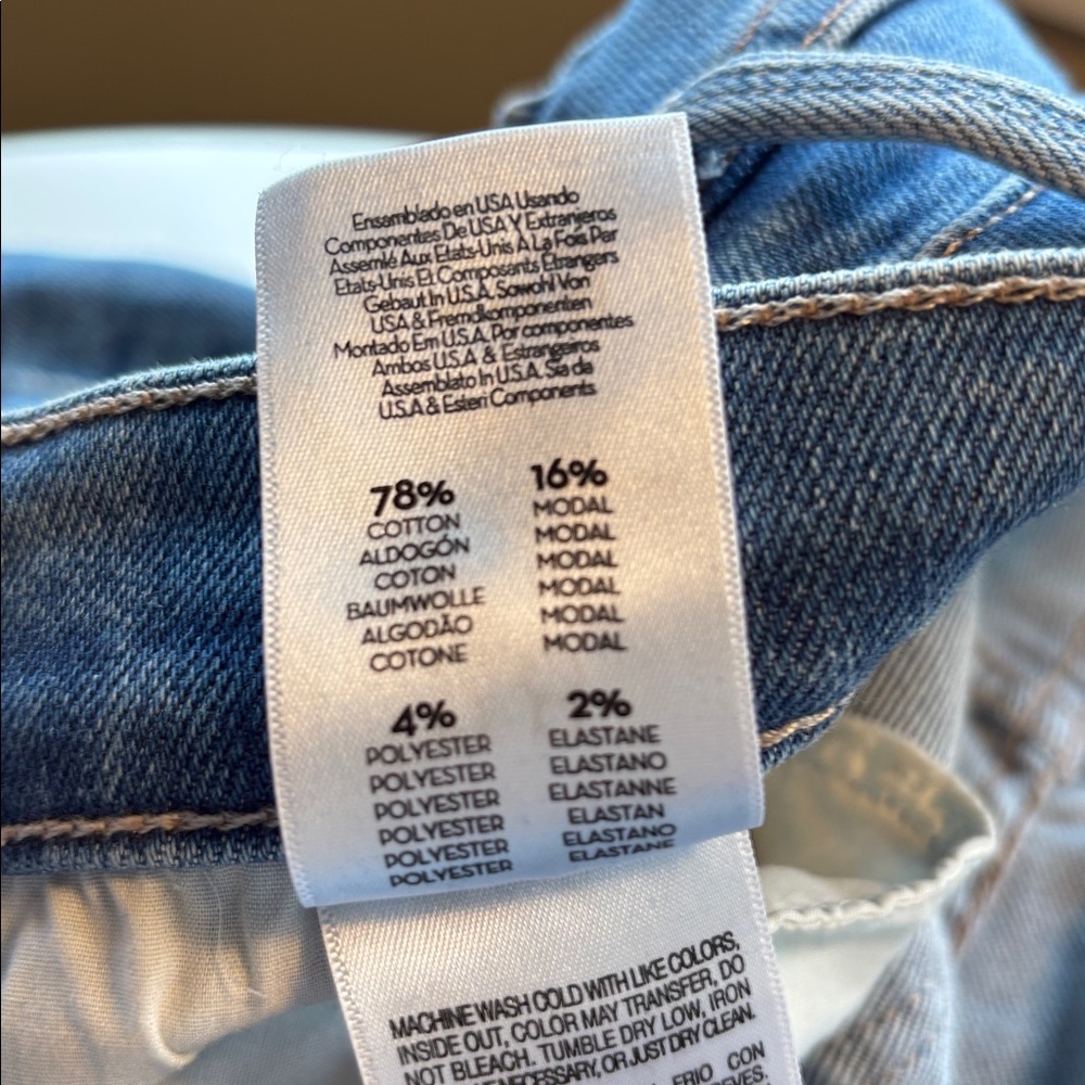 MOTHER The Rambler Zip Flood Jeans wide leg - Picture 6 of 7